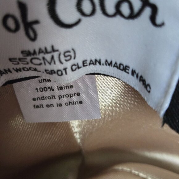 Lack Of Color Zulu 100% Australian Wool Fedora Hat Size Small - Picture 8 of 9